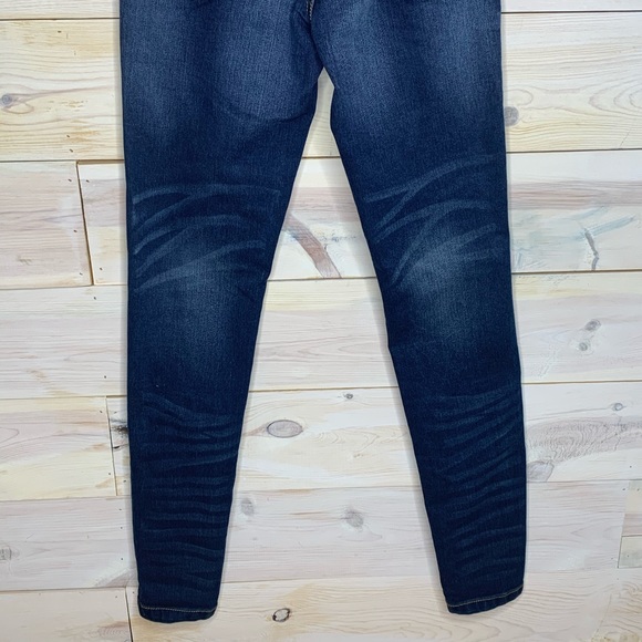 Blue Age Curve Control Dark Blue Skinny Jeans - Picture 10 of 11